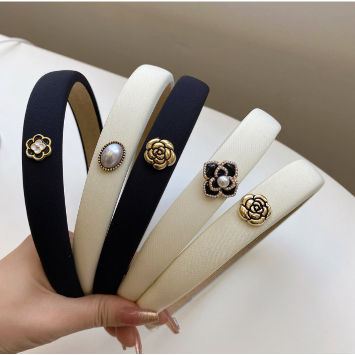 Băng đô/ cài tóc HOA TRÀ Sang Trọng