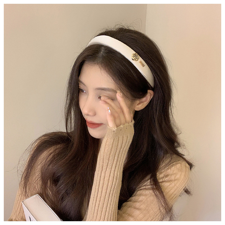 Băng đô/ cài tóc HOA TRÀ Sang Trọng