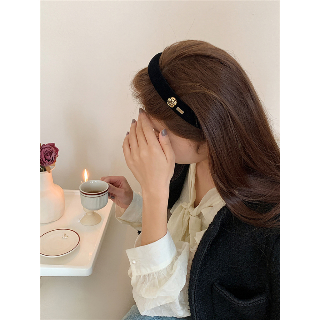 Băng đô/ cài tóc HOA TRÀ Sang Trọng