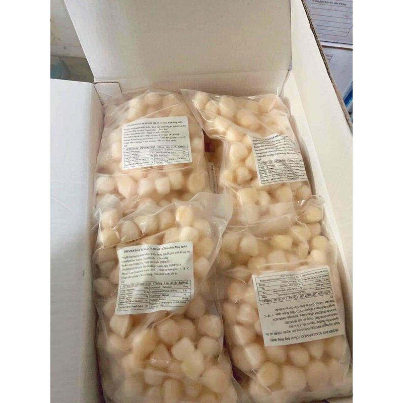 Cồi sò điệp túi 1kg (chỉ giao hoả tốc)