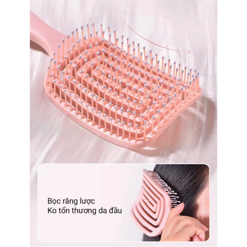 Lượt Gỡ Rối Tóc massage da đầu