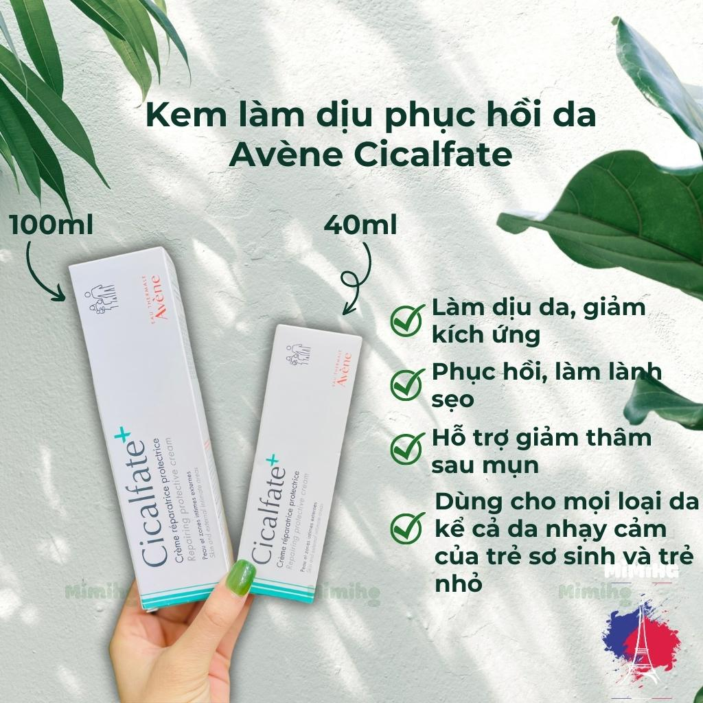 Kem phục hồi Avene Cicalfate, làm lành sẹo và cấp ẩm cho da Avene Cicalfate Restorative Skin Cream 4