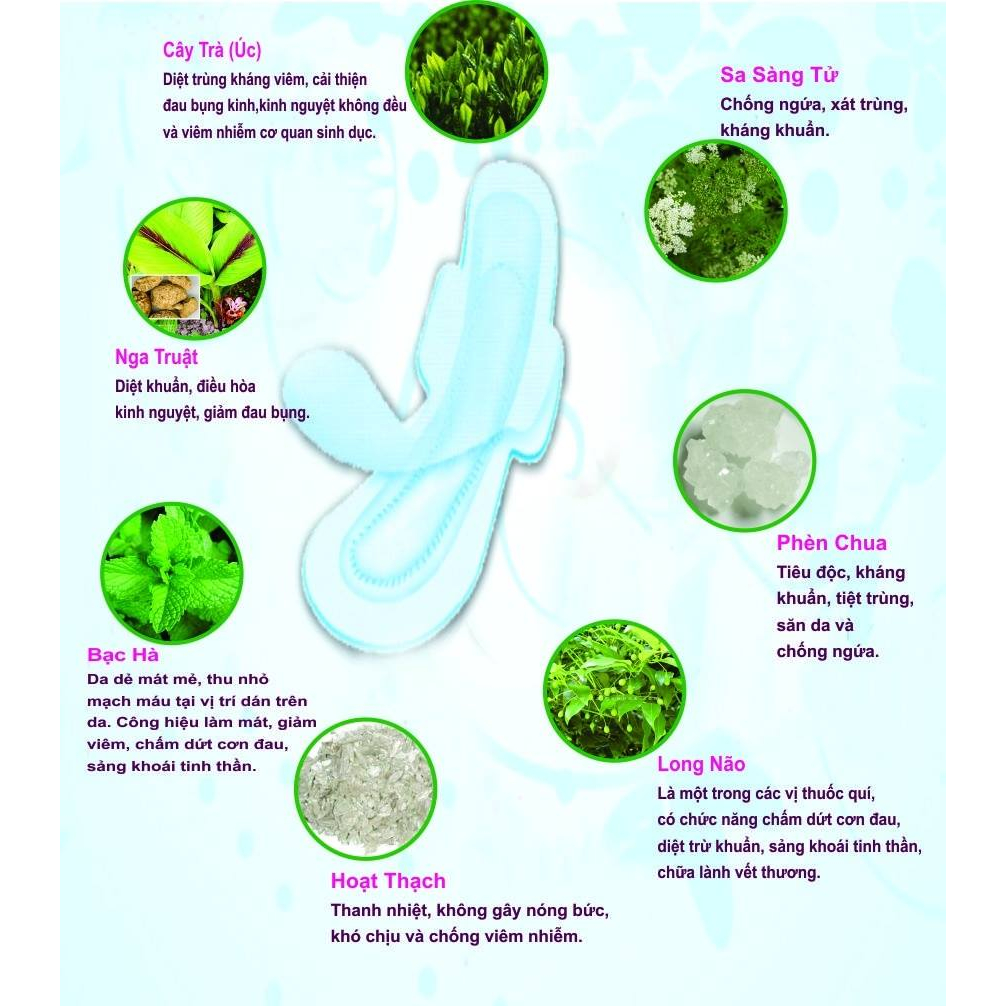 Combo băng vệ sinh BELLE FLORA Ugly zoo ban ngày, 3 gói.