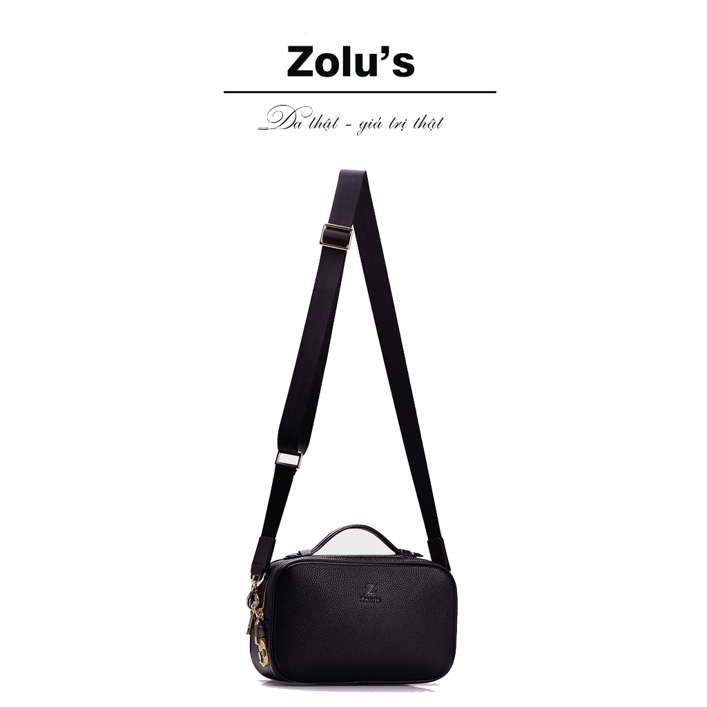 Túi Golf Cầm Tay Khoá Số Có Thêm Dây Đeo Chéo