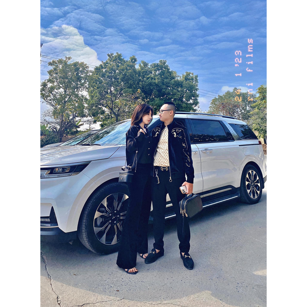 Túi Golf Cầm Tay Khoá Số Có Thêm Dây Đeo Chéo