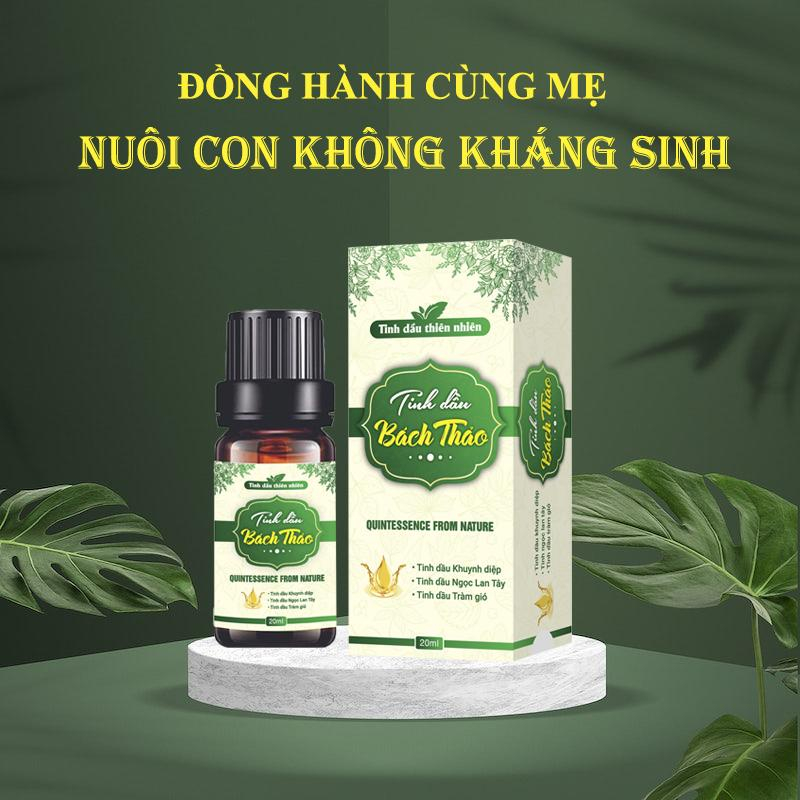 Tinh Dầu Bách Thảo Giảm Ho, Sổ Mũi, Khò Khè Cho Bé