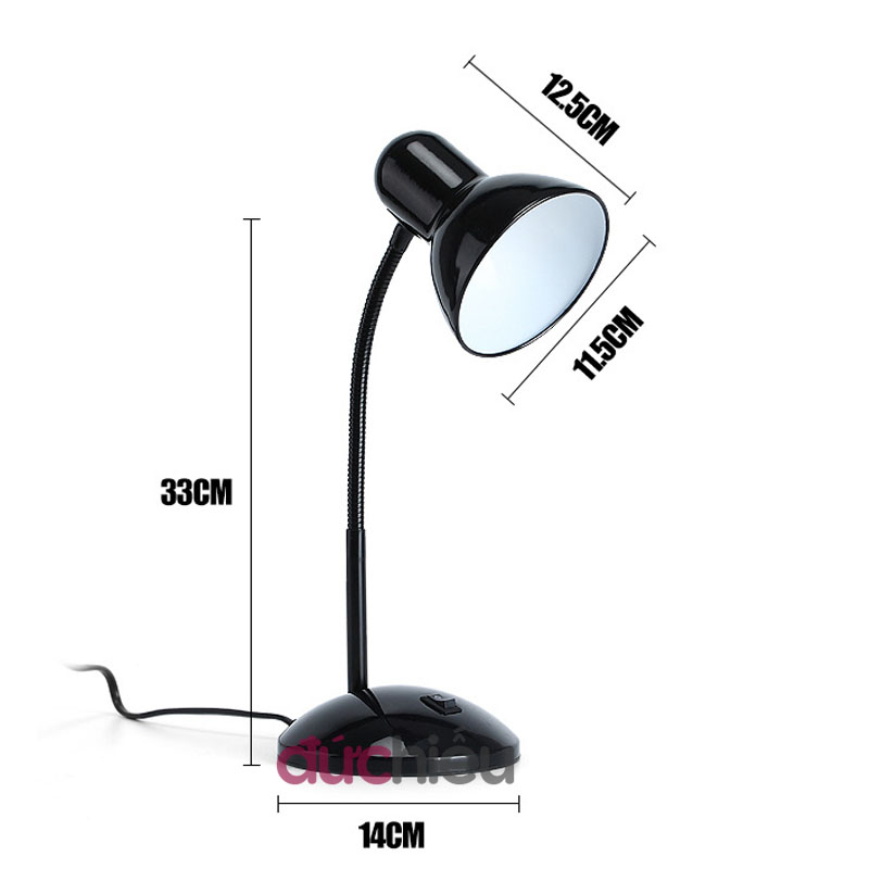 Đèn học để bàn xoay 360 độ 1811, đèn bàn học sinh, đèn đọc sách – Đức Hiếu Shop