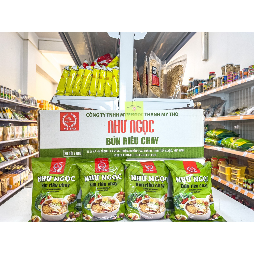 Bún Riêu Chay Ăn Liền Như Ngọc Thùng Giá Tốt Bất Ngờ