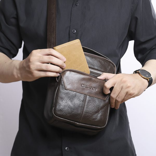 Túi Đeo Chéo Da Bò Thật Thời Trang Cao Cấp