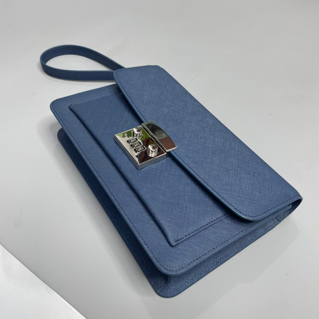 Clutch Cầm Tay Kapa Khóa Số