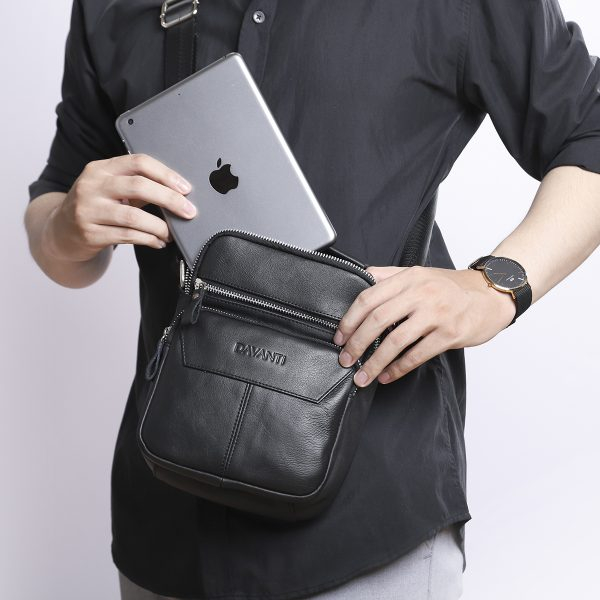 Túi Đeo Chéo Da Bò Thật Thời Trang Cao Cấp