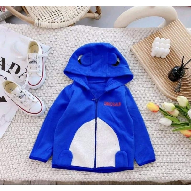 Áo khoát tai thú cho bé trai va gái có size từ 5 đến 12ki