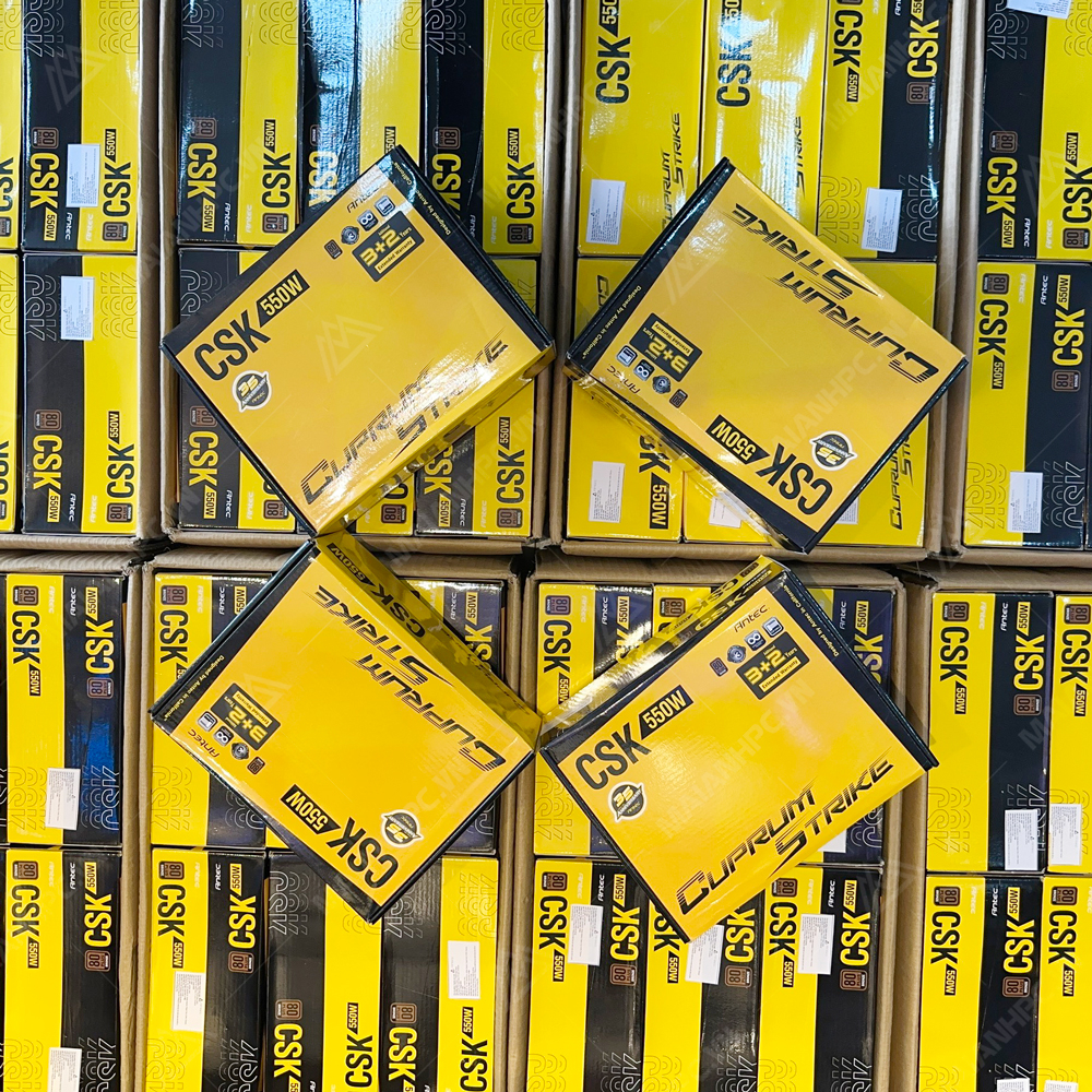 Nguồn máy tính Antec CSK550 550W 80 PLUS BRONZE  / Antec Meta V550 hàng chính hãng bảo hành 36 tháng