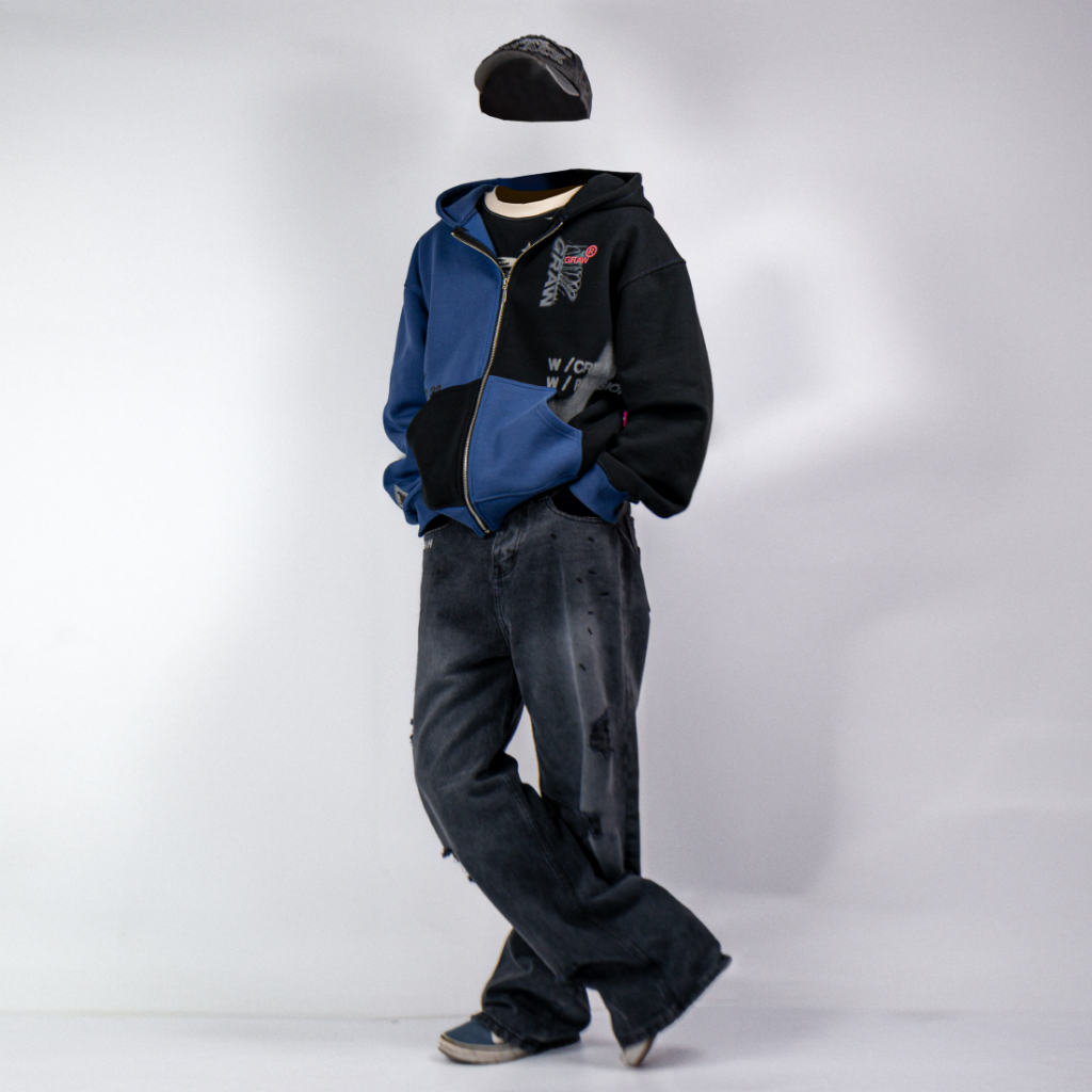 Quần Jean MiniPocket Ripped Graw