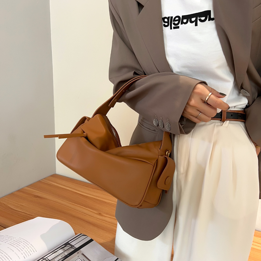 Túi boston da thật nhiều ngăn - WINKIN