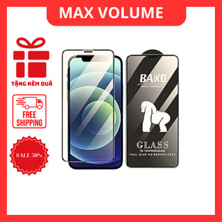 Kính Cường lực Kingkong Baiko cao cấp dành cho iphone, chống xước, chống bụi màng loa