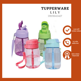 Bình Nước Mini Lohas with straw có ống hút 350ml Tupperware
