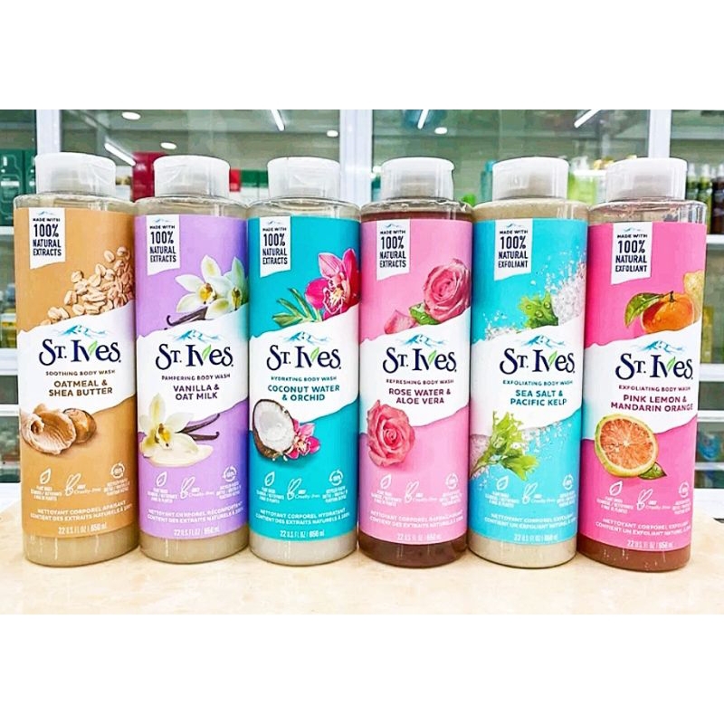 Sữa Tắm St.Ives Body Wash 650ml