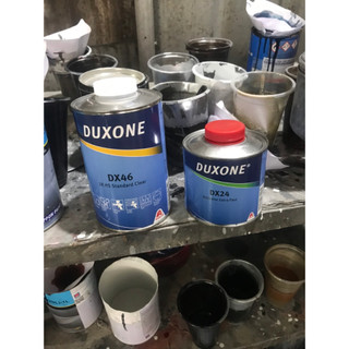 Cặp dầu bóng 2k hs chống xước dx46 tỷ lệ 2:1 duxone chính hãng