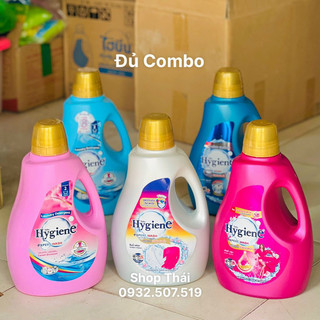 Nước giặt và xả 2 trong 1 Hygiene Thái Lan 2800ml