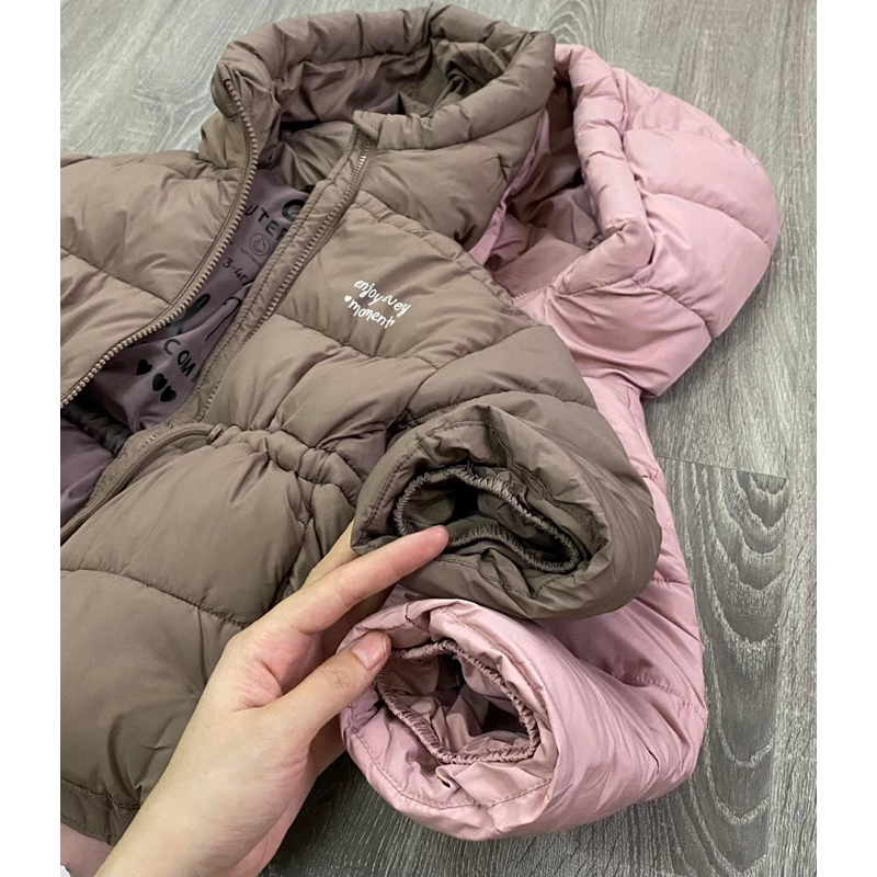 Áo phao GJ bé gái dư xịn 3-9y