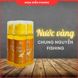 Tinh chất hương liệu nước vàng câu cá trắm cỏ , trắm đen, chép thương hiệu Chung Nguyễn