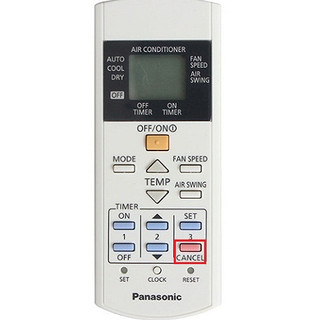 Remote máy lạnh panasonic không inverter - điều khiển điều hòa panasonic không inverter