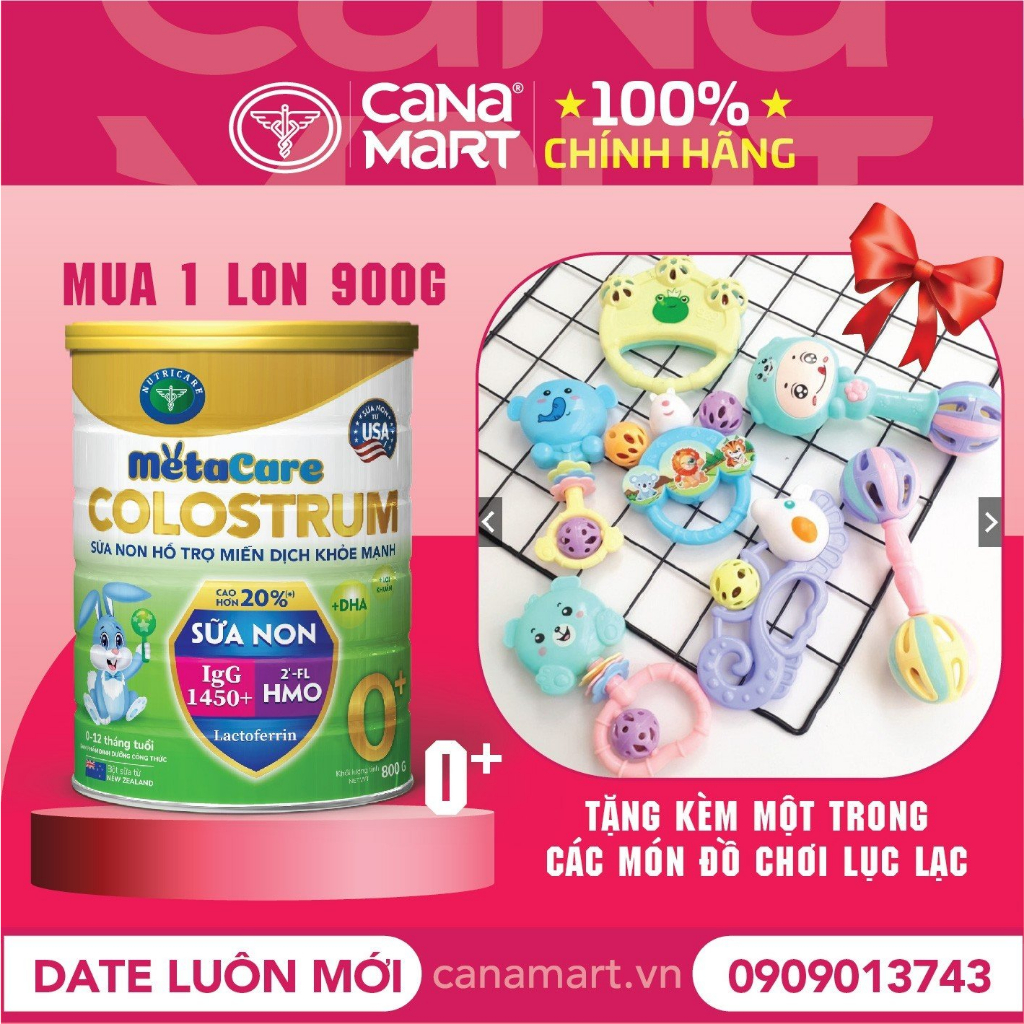 Sữa non Metacare Colostrum 0+ giúp trẻ tăng cường miễn dịch (800g)