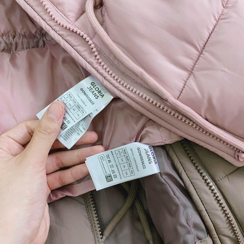 Áo phao GJ bé gái dư xịn 3-9y