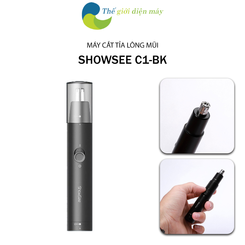 Máy cắt tỉa lông mũi Xiaomi ShowSee C1-BK - Bảo hành 1 tháng - Shop Th