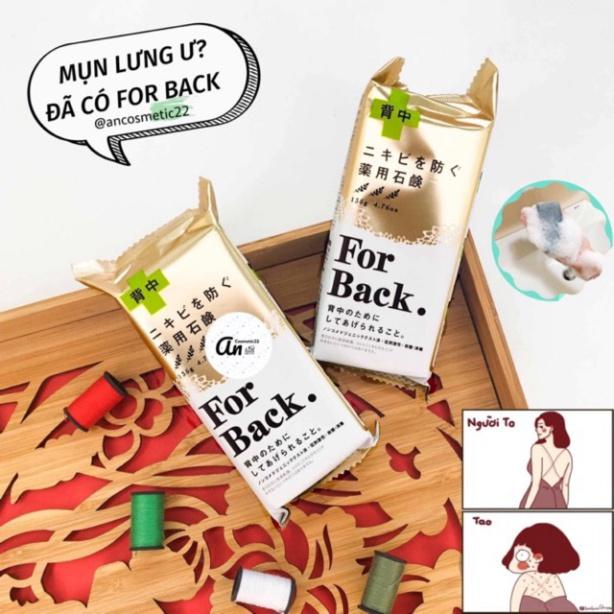 Xà Phòng Làm Giảm Mụn Lưng For Back Medicated Soap - 135g - Chăm Sóc Da Hiệu Quả