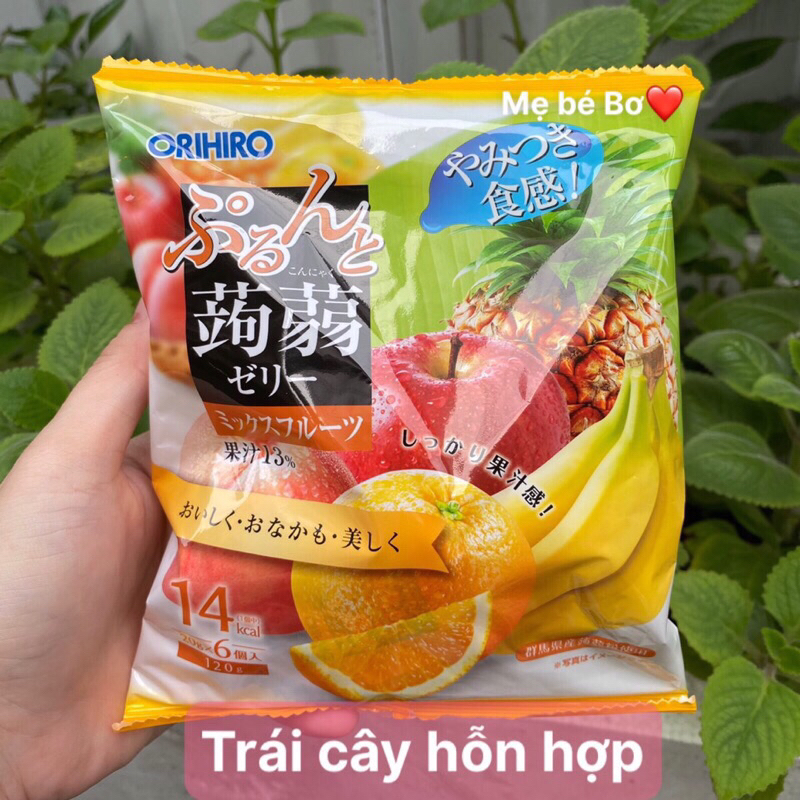 Thạch Orihiro Nhật Bản mix vị thơm ngon cho bé và cả gia đình