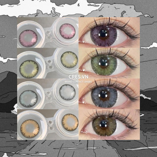 Delu vibes l kính áp tròng giãn to dễ thương 14.4mm