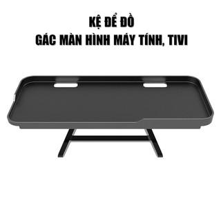 Kệ để đồ gác trên màn hình máy tính, tivi đa năng, giá đỡ laptop (Bản mới)