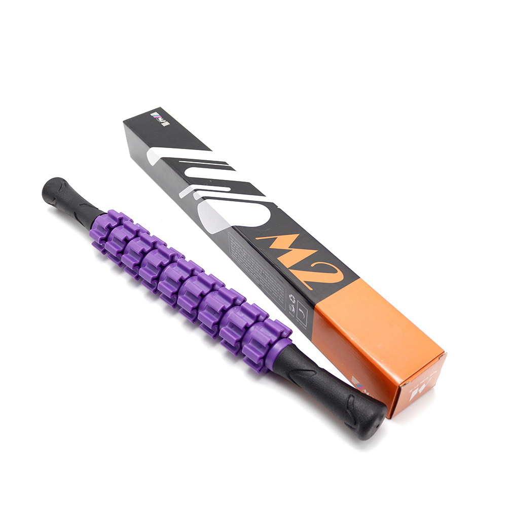 Con Lăn 9 Răng DUONG SPORT Dãn Cơ, Gậy Massager Roller Stick Mát Xa Thư Giãn Toàn Thân Đa Năng DC0007