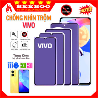 Kính cường lực chống nhìn trộm Vivo Y36 Y12s Y30 Y15a Y15s Y35 Y55 Y33s Y22s Y16 Y21 Y21s Y02s Y01 Y20s V25 V25e V23e