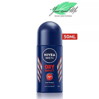 Lăn khử mùi Nivea Men khô thoáng 50ml