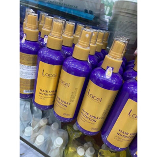 XỊT DƯỠNG TÓC LACEI TÍM MÙI THƠM LÂU DÀNH CHO TÓC KHÔ XƠ 200ML