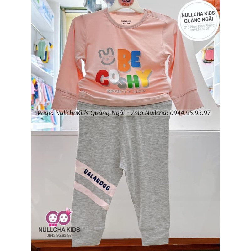 Bộ dài tay Ualarogo bamboo sợi tre