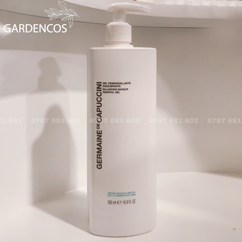 Gel Tẩy Trang Và Cân Bằng Da Germaine De Capuccini Balancing Makeup Removal Gel 200/500ml - Gardencos