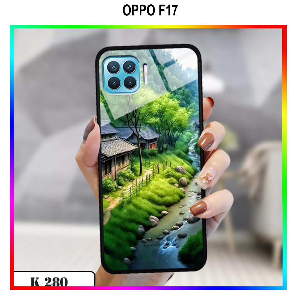 Ốp điện thoại 3D Phong Cảnh Đồng Quê OPPO F17/F17 PRO