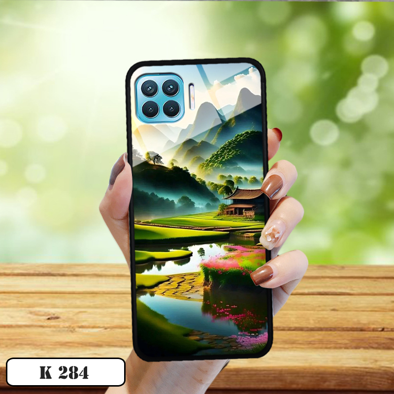 Ốp điện thoại 3D Phong Cảnh Đồng Quê Cho OPPO F17/F17 PRO