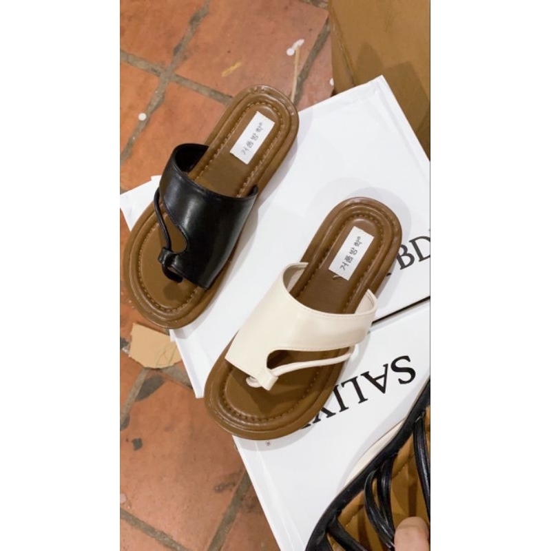 Dép xỏ ngón mùa hè êm chân đế su chống trượt