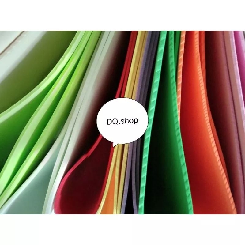 Tấm xốp màu thủ công dày 3li và 5ly khổ 50 cm x 50 cm
