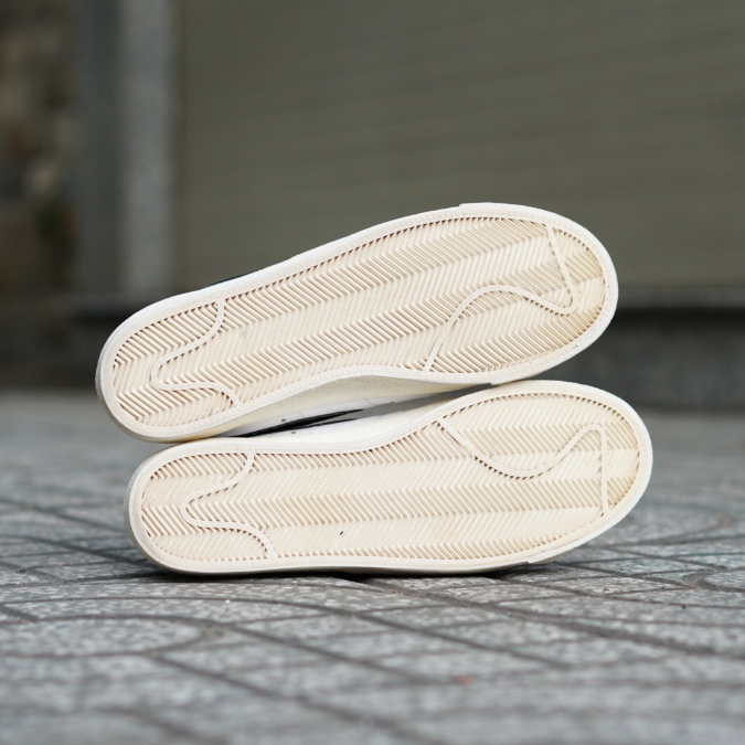 Giày Thể Thao Nam BLAZER LOW 77 WHITE BLACK DA6364-101- CŨ CHÍNH HÃNG