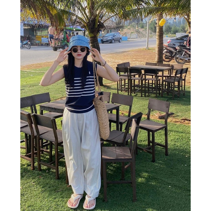 Áo ba lỗ mtg thêu ngựa  📸