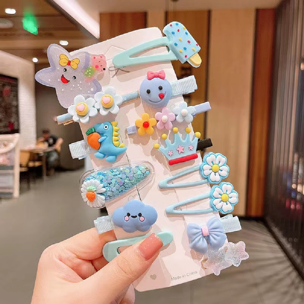 Set 14 Kẹp Tóc Mái Bé Gái - Kẹp Tóc Dễ Thương Nhất 2023