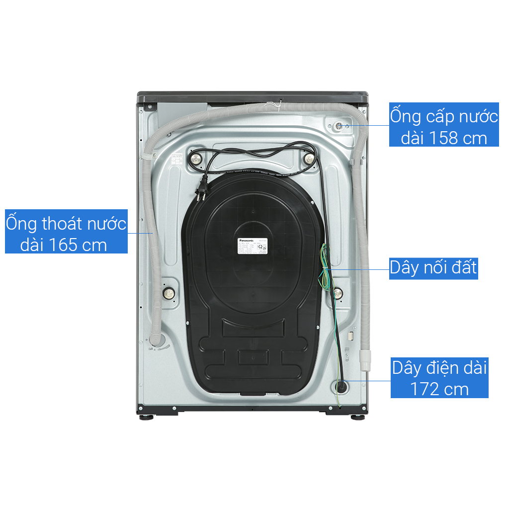 NA-S106FC1LV - Máy Giặt Sấy Panasonic Inverter 10kg NA-S106FC1LV -  Giặt 10Kg - Sấy 6Kg - MIỄN PHÍ CÔNG LẮP ĐẶT