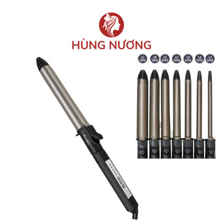 Máy uốn tóc xoăn hàn quốc làm xoăn giả,sóng,hippie , Máy làm xoăn trục xoay 360 độ