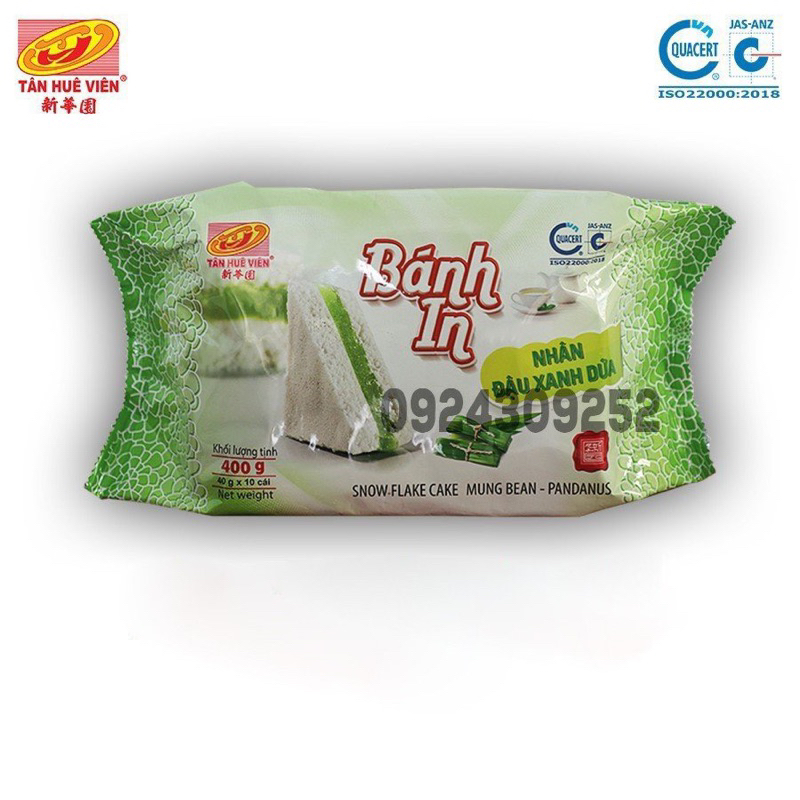 Bánh in nhân dứa 10 miếng 400g